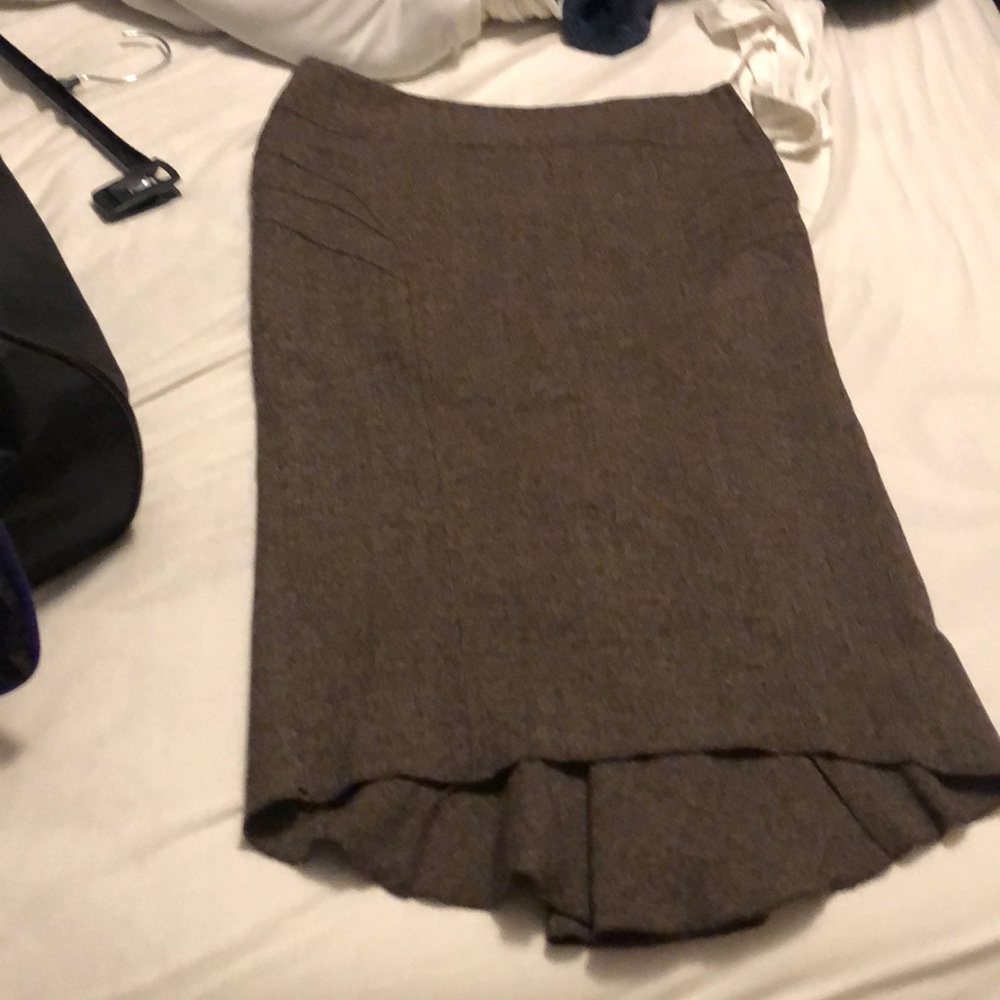 But lifting skirt